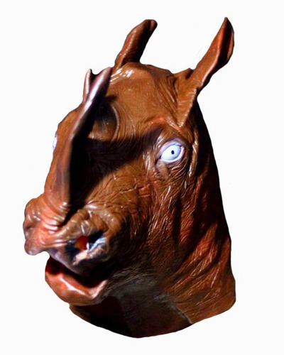 Mascara De Rinoceronte De Latex Cafe