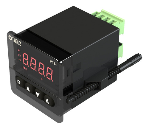 Amperímetro Digital Trifásico 90-240vca Pth1399r P801 Tholz