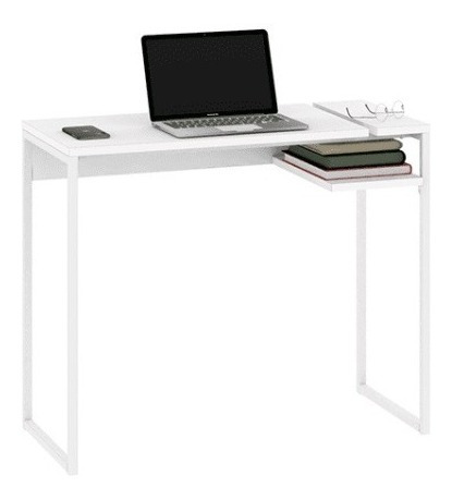 Imagen 2 de 7 de Escritorio Moderno Melamina + Caño