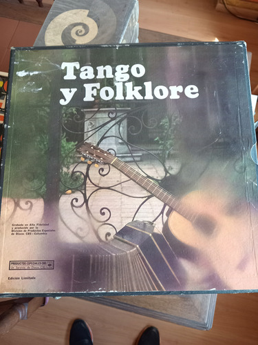 Coleccion Discos Vinilo Tango Y Folklore 8 Disco Con Estuche