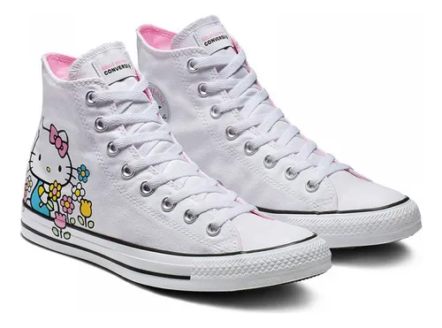 Converse hello kitty blancos deals