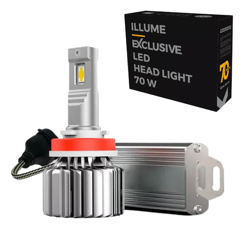 Focos Led Luces Illume Exclusive 70w H7 H11 9005 9006 H1 D2s