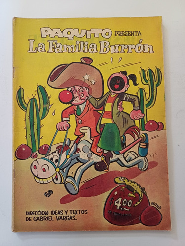 Comic Paquito, La Familia Burron, #16763, Vintage Años 60's