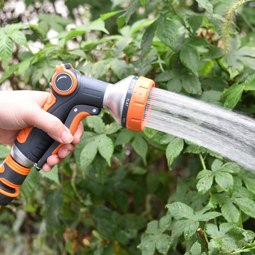 Rociador De Agua Con De Manguera De Jardín Cuerpo De Metal