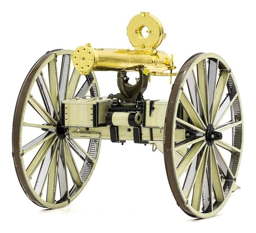 Metal Wild Gatling Gun Kit Modelo Metal