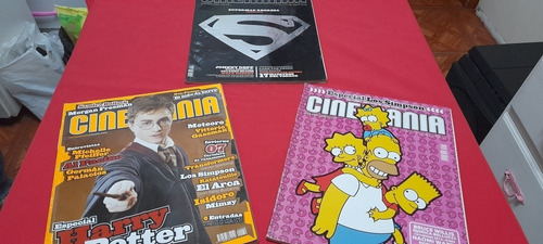 Lote De 3 Revistas Cinemania,