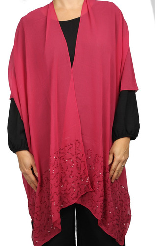 Saco Kimono Kaftan De Fiesta Lentejuelas Casamiento Noche