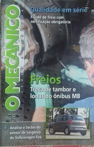 Revista - O Mecânico Leves E Pesados - Freios