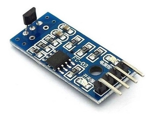 Tecneu 2 Piezas Modulo A3144e Sensor De Campo Magnetico Efecto Hall Digital
