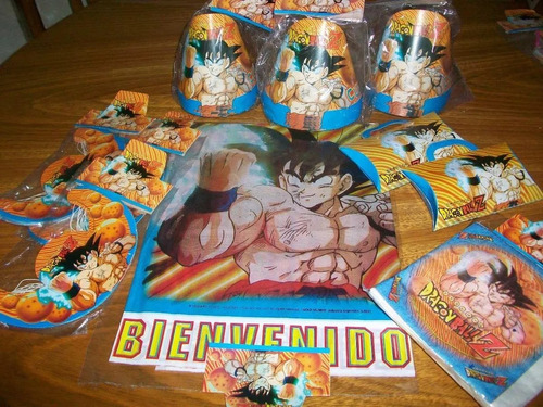 Cotillón Dragonball Z Linea Original , Combo Super Completo!