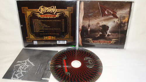 Cryptopsy - Once Was Not (century Media Cd Presnta Algunas M