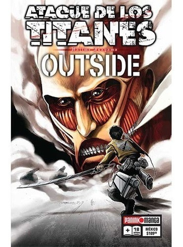 Panini Manga Attack On Titan Outside, De Hajime Isayama., Vol. 1. Editorial Panini, Tapa Blanda En Español, 2019