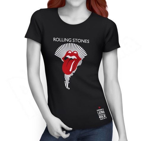 Camiseta The Rolling Stones - Óle - Mujer