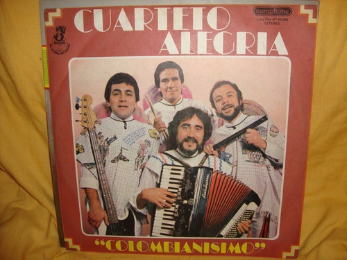 Vinilo Cuarteto Alegria Colombianisimo O C1