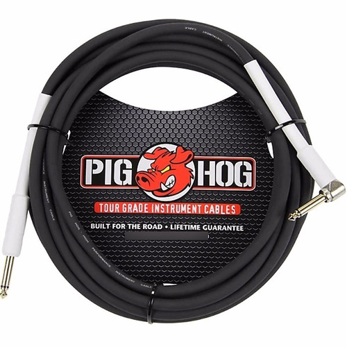 Pig Hog Ph186r Cable Guitarra Bajo 5.66 M Plug Angulo Recto