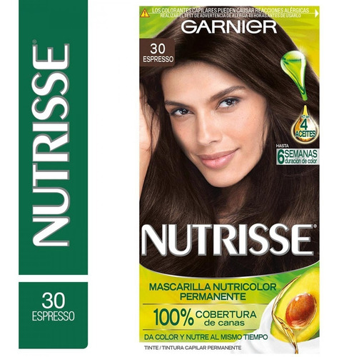 Nutrisse Coloración Clásico Tono 30 Espresso