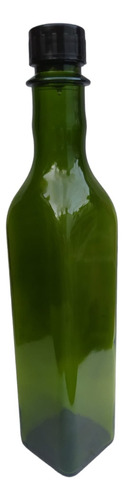 Envase Botella De Vidrio Verde Oliva X 500 Ml Pack X 6 Unid