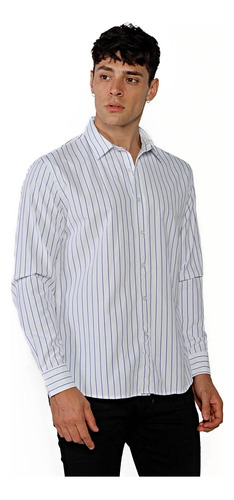 Camisa Hombre Rayada Old Bridge Modelo Becless