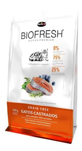 Biofresh Super Premium Gato Castrado 3kg Con Regalo