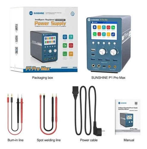 Fuente De Laboratorio Regulable Sunshine P1 Pro Max 30v 5a