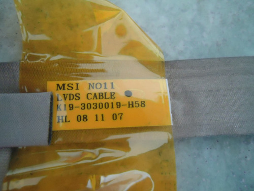 Flat Lcd Msi Wind U100 / Positivo Mobile Mobo 1050