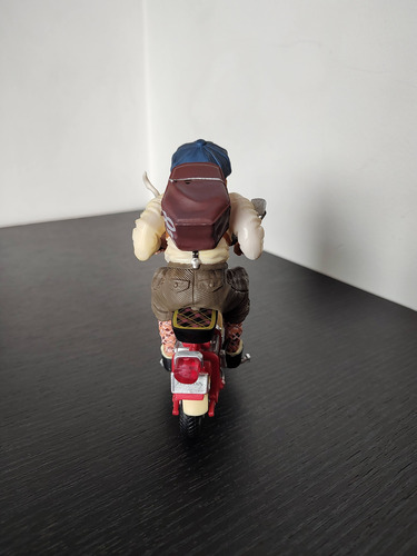 Figura Maestro Roshi En Motocicleta - Dragon Ball -importado