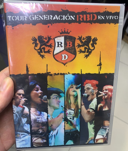 Rbd - Tour Generacion Rbd En Vivo (dvd)