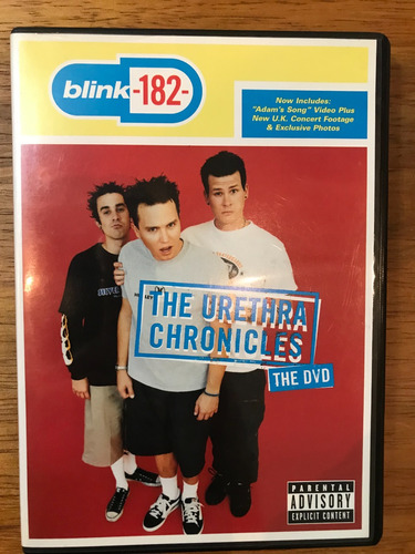 Dvd Blink 182 The Urethra Chronicles 