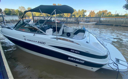 Lancha Cuddy Quicksilver 2400 2014 Volvo 270hp V8 Web Marine
