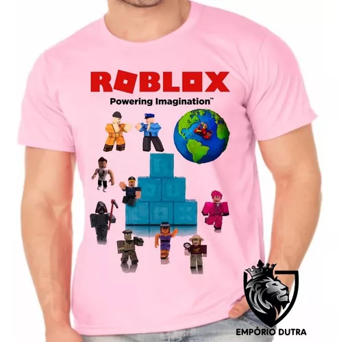 camiseta blusa roblox turma game jogo pc skin