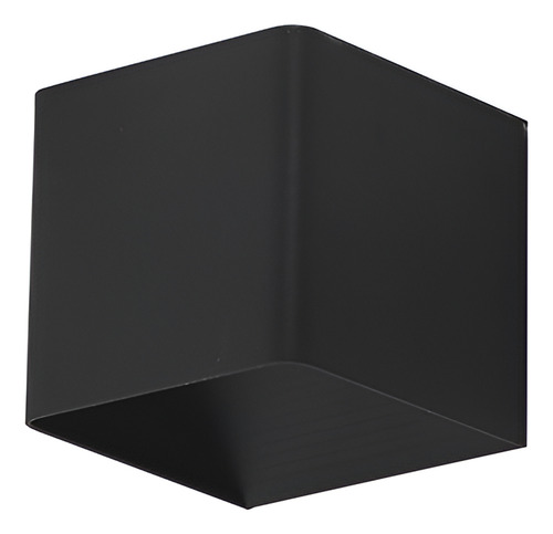 Aplique Led 001 2*3w Negro Ip20 3000k