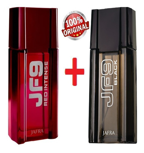 Jf9 Red Intense Jafra Hombre + Jf9 Black + Envio Gratis