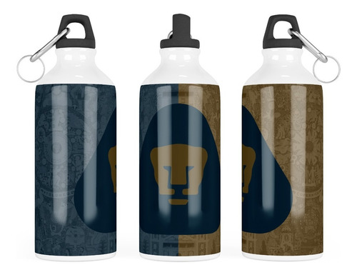 2 Botellas De Agua Sport Personalizadas Pumas Unam