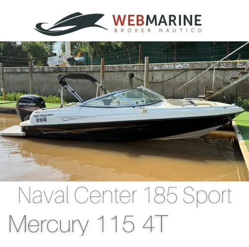 Lancha Open Naval Center 185 Motor Mercury 115 Ho 4 T