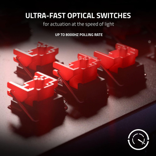 Teclado Para Juegos Razer Huntsman V2 Tkl Tenkeyless: Fast L