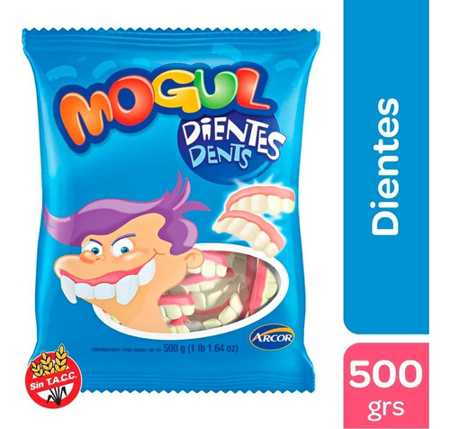 Gomitas Mogul Dientes Dents X 500 Gr. Golosinas 