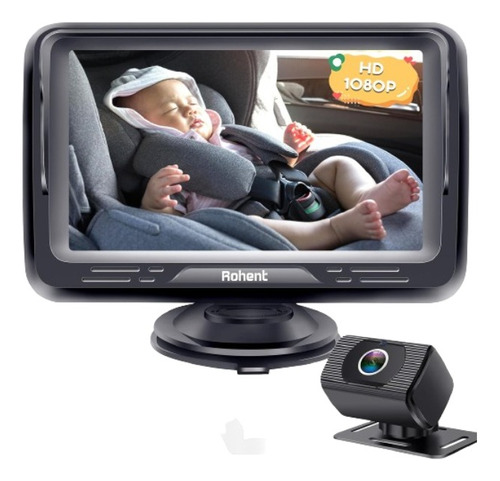 Camara 360 De Coche Para Bebe Clara Estabilidad Monitor Hd