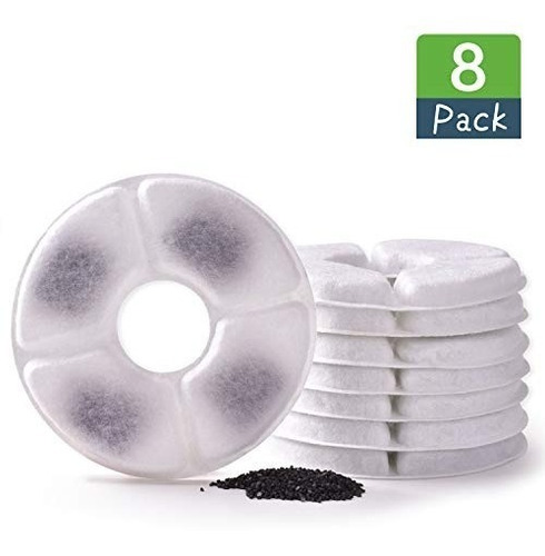Rarloner Filtros De Repuesto Para Fuente De Mascotas 1620 L