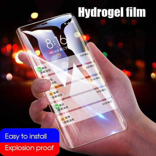 Film Templado Hydrogel Full Samsung S + Kit De Instalacion