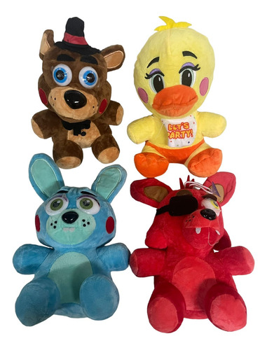 Combo Freddy X4 Peluches Five Nights At Freddys