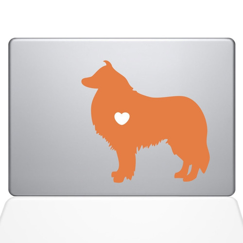 Accesorio Notebook The Decal Guru I Love My Collie Decal