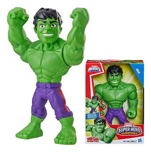 Hulk Xl Playskool Marvel Mega Mighties Figura Hasbro