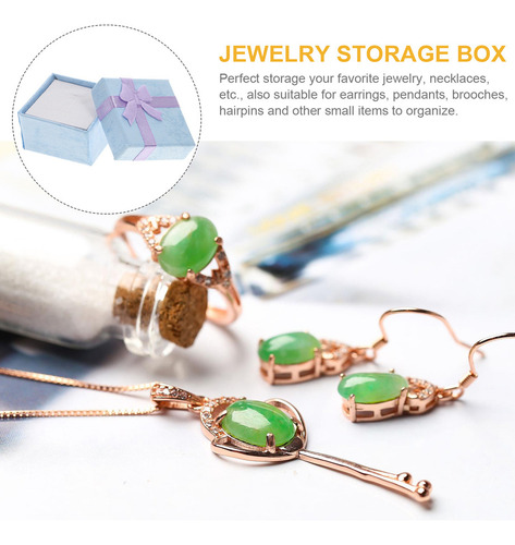 Bolsas De Joyería Para Vender Joyas A Granel, Caja De Cartón