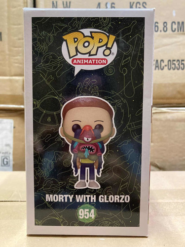 Morty With Glorzo 954 Rick Sanchez Funko Pop Original Summer