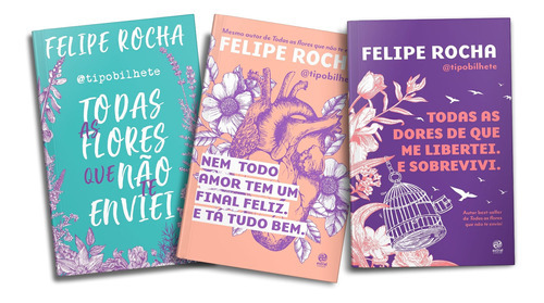 Coleção Tipo Bilhete + Postais Exclusivos, De Felipe Rocha. Editora Astral Cultural, Capa Mole Em Português