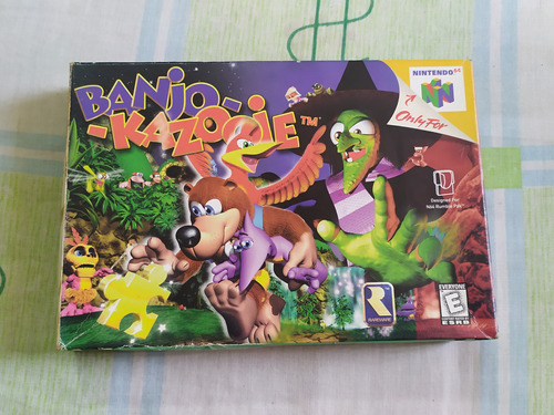 Juego De Nintendo 64 N64 Banjo Kazooie - Completo 