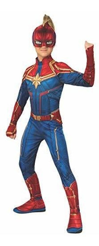 Rubie's Captain Marvel Hero Disfraz, Pequeño Azul - Rojo