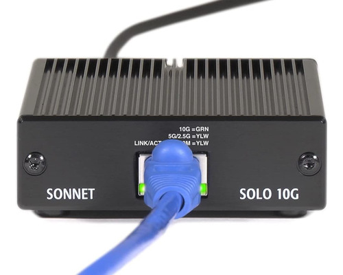 Sonnet Technologies Adaptador Solo 10 G Thunderbolt 3 A Ethe