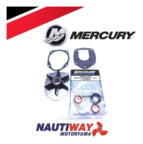 Reparo Rotor Bomba D´agua Mercury Verado Envio Hoje!