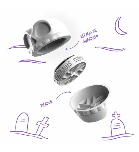 Cogonauts Donn - Picador Coleccionable Color Blanco